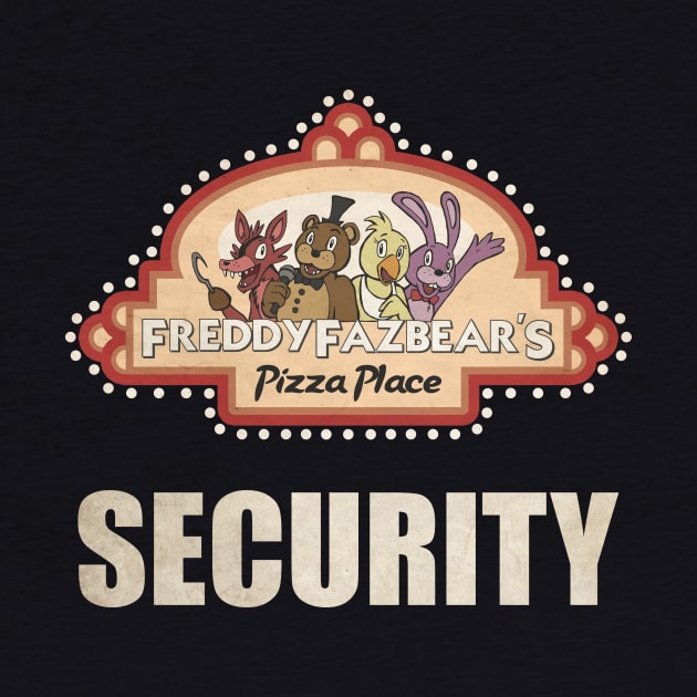 Five Nights at Freddy's - FNAF - Freddy Fazbear's Pizza Security by Kaiserin